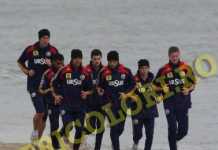 TRICOLORII S-AU ANTRENAT PE NISIP