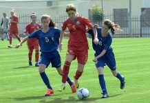 Tricolorele U14 au remizat cu Moldova