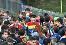 500 de copii au asistat la antrenamentul naționalei