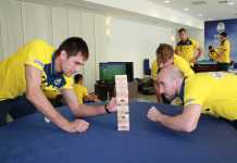 FRF TV | Tătărușanu și Latovlevici s-au întrecut la Jenga