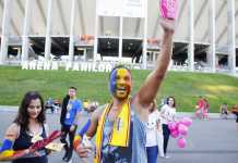 Suporterii echipei naționale sunt așteptați în Arena Fanilor, înaintea partidei cu Polonia, începând cu ora 18:00