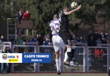 Casetele de meci ale etapei cu numărul 24 din eşalonul secund, ediţia 2017-2018