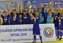 Informatica Timisoara a castigat Supercupa Romaniei la futsal