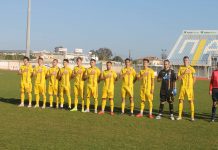 Tricolorii U18 au încheiat la egalitate partida de verificare cu Cipru