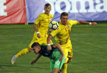 romania u17 - amical vs Slovenia