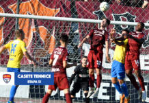 Casetele de meci ale etapei cu numărul 12 din eşalonul secund, ediţia 2019-2020