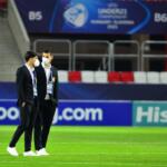 Romania U21 Inainte de inceperea meciului, Budapest , Bozsik Arena, Cristi Stavri (10)