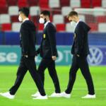 Romania U21 Inainte de inceperea meciului, Budapest , Bozsik Arena, Cristi Stavri (9)