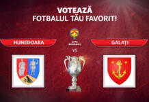 Cupa României | Ultima zi în care poți vota HUNEDOARA vs GALAȚI în ”sferturile” competiției Cupa Vine la Tine!