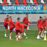 FOTBAL:ANTRENAMENT MACEDONIA DE NORD INAINTEA MECIULUI CU AUSTRIA, EURO 2020 (12.06.2021)