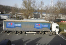 FRF, cu implicarea Penny, a trimis un prim transport cu donații către Ucraina