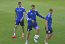 FOTO & VIDEO Sepsi și FC Voluntari s-au antrenat pe stadionul Giulești înaintea finalei Cupei României