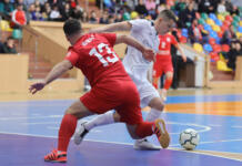 Liga 1 Futsal Fortuna | Finala dintre United și FK Odorheiu Secuiesc a debutat furtunos! Gălățenii conduc cu 1-0!