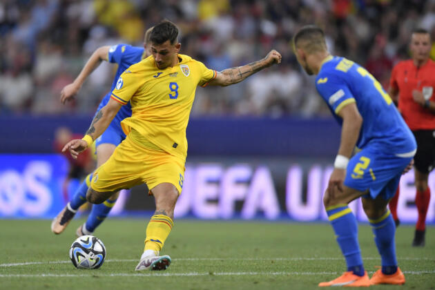 David Miculescu in action during Romania Superliga: A.F.C. News Photo -  Getty Images