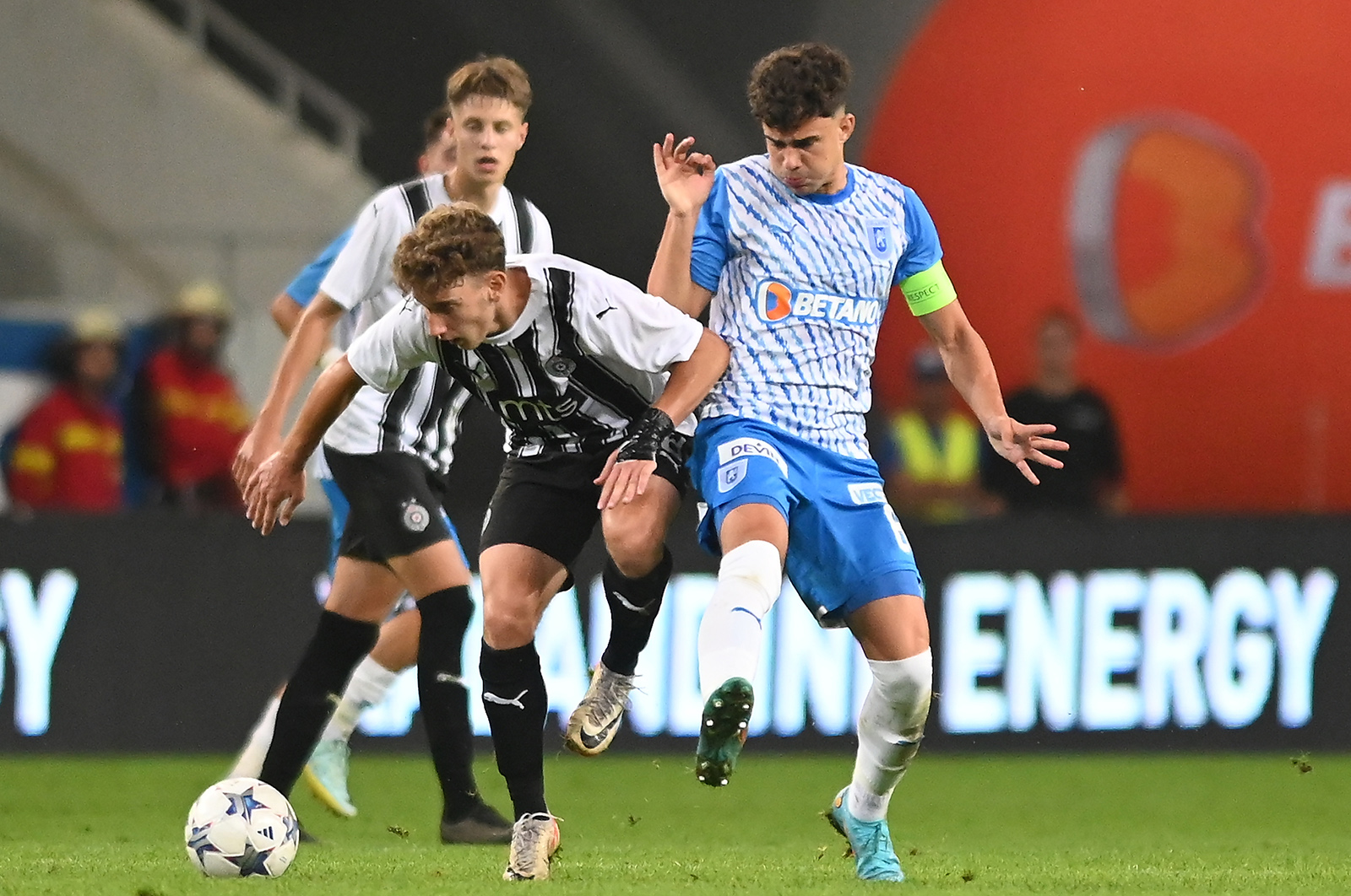 CS U Craiova U19 x Partizan Beograd U19 04/10/2023 na UEFA Youth Liga  2023/24, Futebol