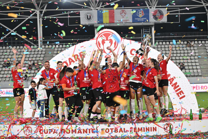 FOTBAL FEMININ:UNIVERSITATEA CLUJ-FK CSIKSZEREDA MIERCUREA CIUC, FINALA CUPEI ROMANIEI (8.06.2024)