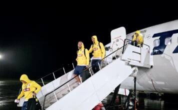 FOTO&VIDEO Tricolorii au ajuns la Kaunas pentru meciul cu Lituania