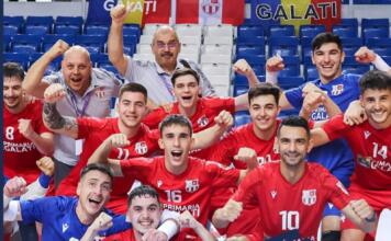FUTSAL | VIDEO United Galați, campioana României, s-a calificat între cele mai bune 16 echipe din Europa!