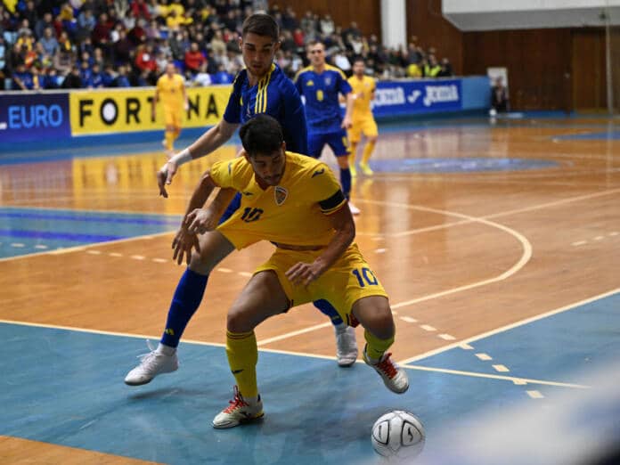 FUTSAL:ROMANIA-UCRAINA, PRELIMINARIILE EURO 2026 (17.12.2024)