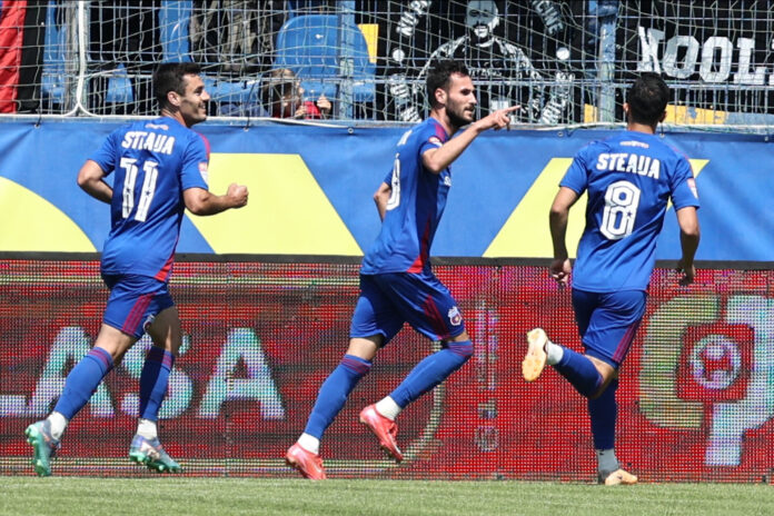 Metaloglobus 0-3 Steaua București, play-off Liga 2 Casa Pariurilor