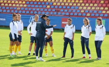 FOTO & VIDEO Naționala feminină U23, la prima acțiune din istorie: „Urmărim continuitatea, să pregătim fetele pentru naționala de senioare”