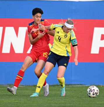 FOTO&VIDEO Înfrângere pentru naționala feminină U19 în prima partidă amicală contra Suediei U18