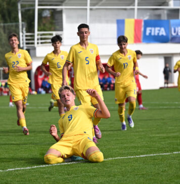 O nouă victorie pentru naționala U15, 4-1 cu Moldova