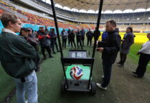 Cursul „Natural Grass Essentials” s-a desfășurat la sediul FRF și pe Arena Națională