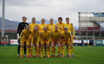 Naționala feminină, înfrângere la limită în meciul amical din Muntenegru