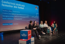 FOTO Peste 100 de femei au participat la prima conferință din România, dedicată femeilor din fotbal