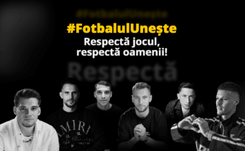 “Fotbalul unește! Respectă jocul, respectă oamenii!”, cea mai nouă campanie FRF anti-discriminare