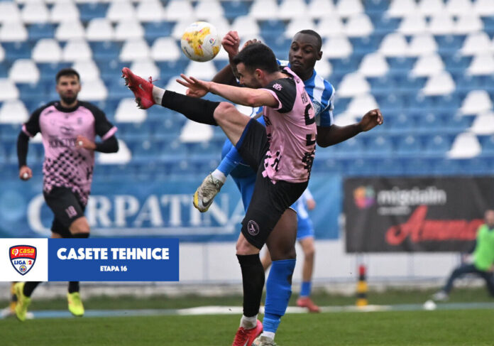 Casete Tehnice Liga 2 Etapa 16 Regular