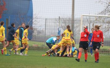 FEMININ | Naționala U17 încheie la egalitate cu Ucraina și merge în faza următoare a calificărilor pentru EURO 2026 din Irlanda de Nord