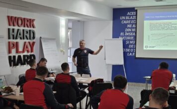 Școala Federală de Antrenori continuă procesul de profesionalizare a fotbalului juvenil, cu modulul 3 al Licenței UEFA B JUNIORI