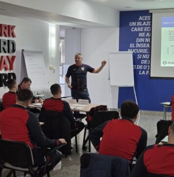 Școala Federală de Antrenori continuă procesul de profesionalizare a fotbalului juvenil, cu modulul 3 al Licenței UEFA B JUNIORI