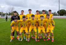 Eșesc în fața Scoției pentru naționala U16 în cadrul Turneului de Dezvoltare UEFA din Cipru