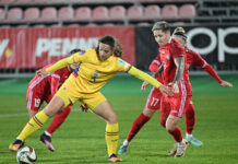 Acreditări de presă la primul meci al naționalei feminine în campania de calificare pentru Campionatul Mondial din Brazilia