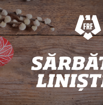 Federația Română de Fotbal vă urează „Sărbători liniștite!”