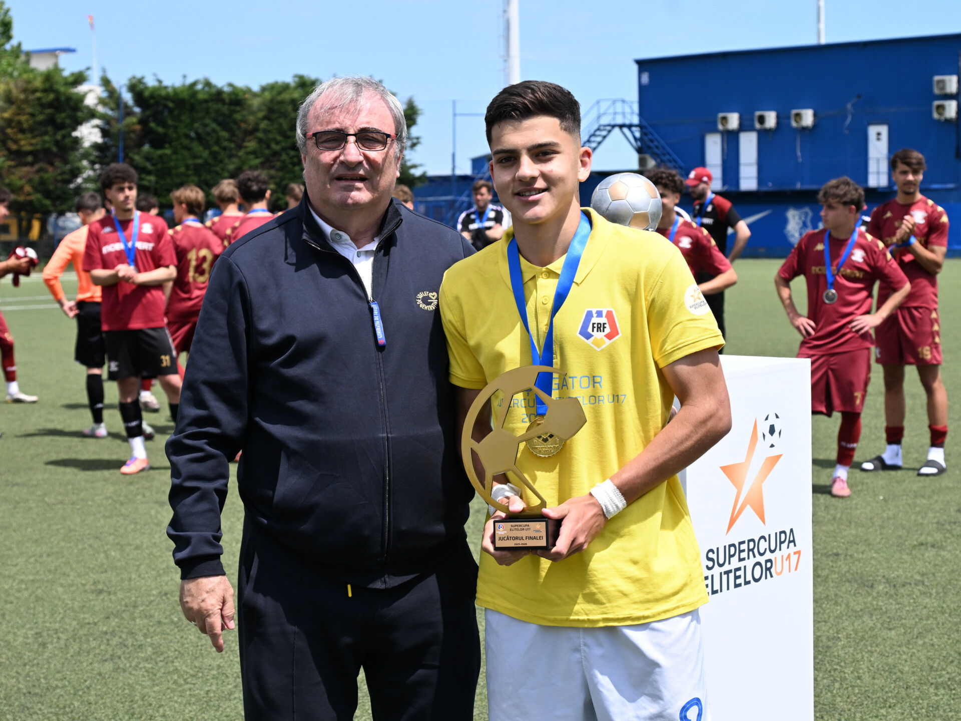 Dimitrie Carabaș, jucătorul meciului. © FOTO:Razvan Pasarica/SPORT PICTURES