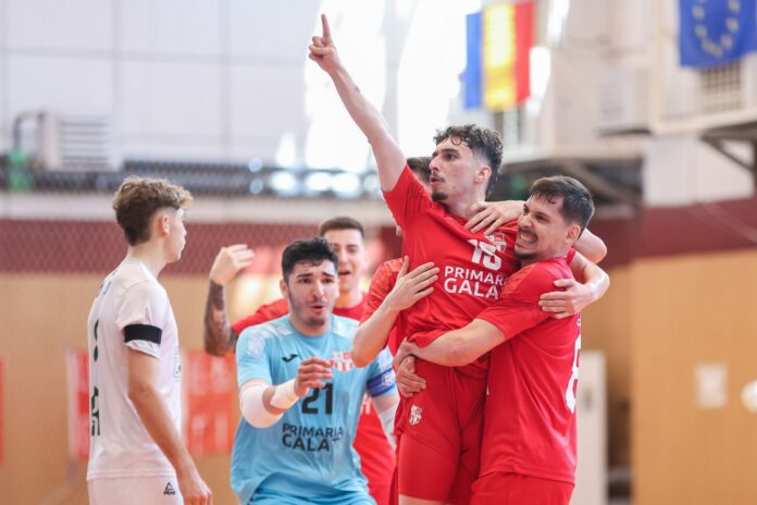 United Galați a câștigat primele două meciuri ale finalei Ligii 1 Futsal Casa Pariurilor / Foto: Sorin Pană / Sportul Ilustrat