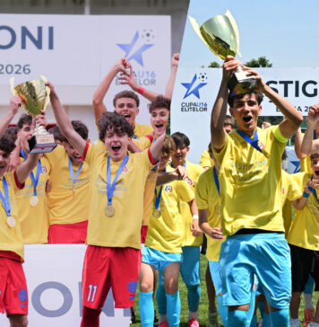 FCSB și Viitorul Cluj luptă pentru ultimul trofeu al sezonului din competițiile de juniori elită! Meciul pentru Supercupa Elitelor U16 este miercuri, 17 iunie!