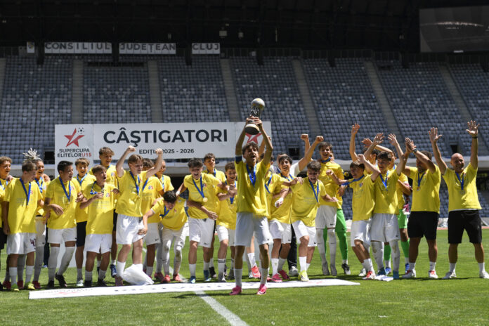 CFR Cluj a câștigat Supercupa Elitelor U15