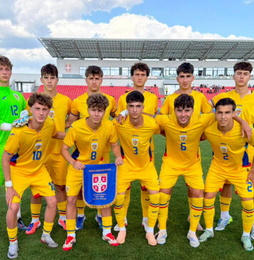 Naționala U17 a României a pierdut primul meci de verificare împotriva Serbiei