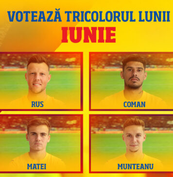 Votează Tricolorul Lunii Iunie în aplicația Tricolorii