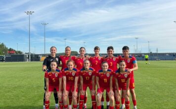 FEMININ | Naționala U19 pierde pe final primul meci de pregătire contra Slovaciei