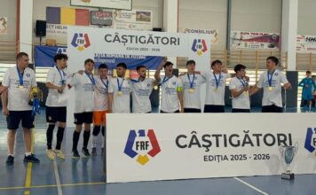 Spectacol total în finala Campionatului Național de Futsal U19 de la Șimand!