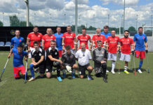 Etapa a treia a campionatului de fotbal pentru amputați: FCSB a obținut două victorii clare contra lui Dinamo