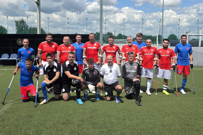 Etapa a treia a campionatului de fotbal pentru amputați