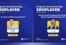 Juniorii și junioarele din cadrul programului de mentorat EduPlayer au participat la primele Expert talks